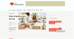 Desktop Screenshot of guiamicasamiento.com